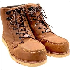 Brunt Workwear 6" Mens Marin Waterproof Comp Toe 12 Brown ASTM F2413 Gorpcore